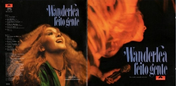 Álbum "Feito Gente" (1975), da Wanderléa - Divulgação - Divulgação