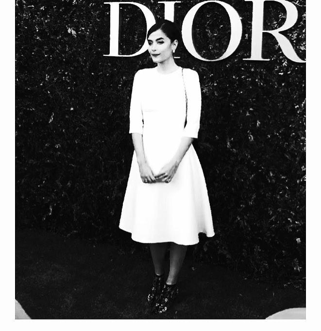 Em seu Instagram, Maria Casadevall mostrou outro clique durante a Semana de Moda - Reprodução/Instagram.com/mariacasadevall