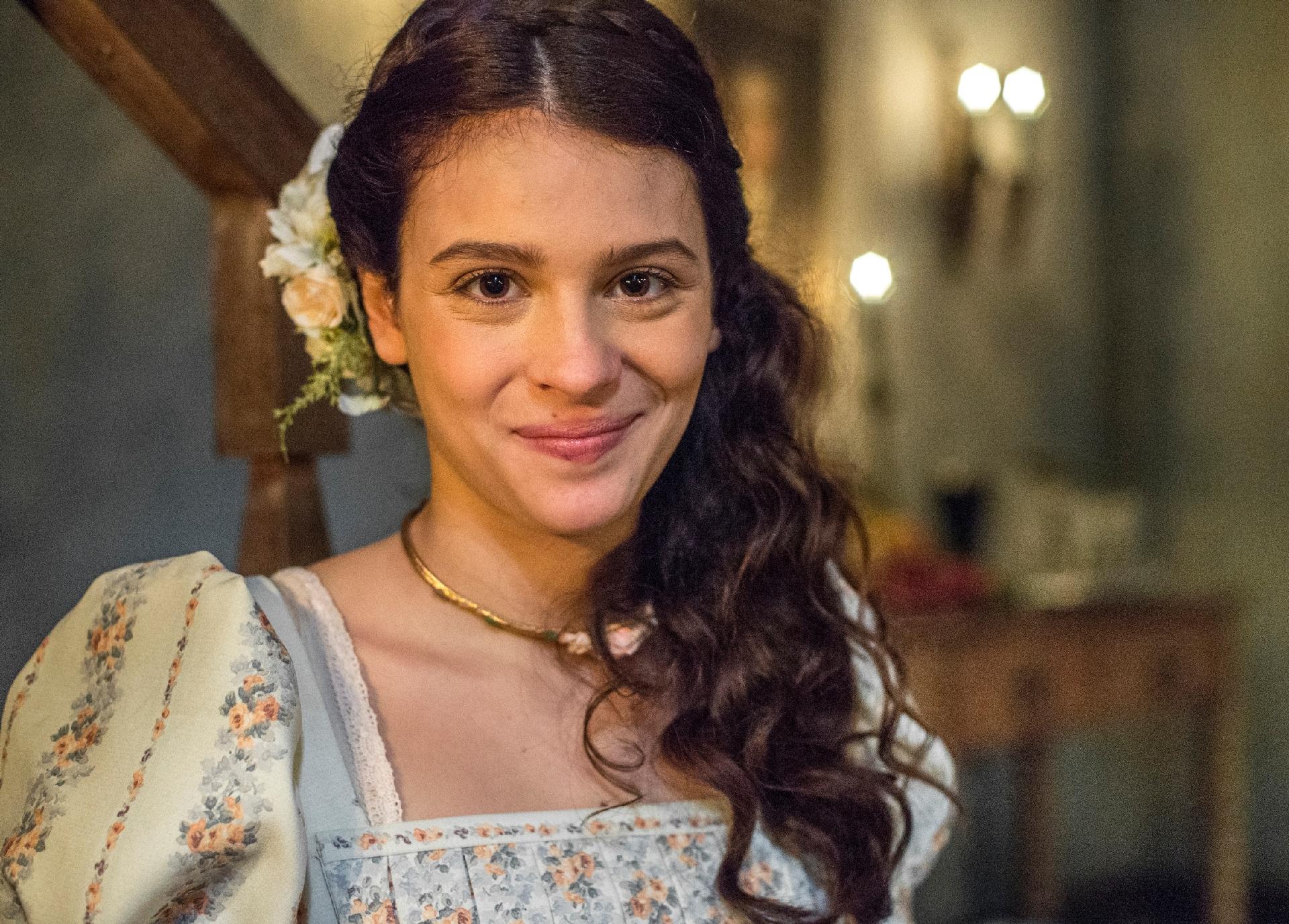 Lara Tremouroux é Catarina em "Filhos da Pátria" - Estevam Avellar/Divulgação/TV Globo