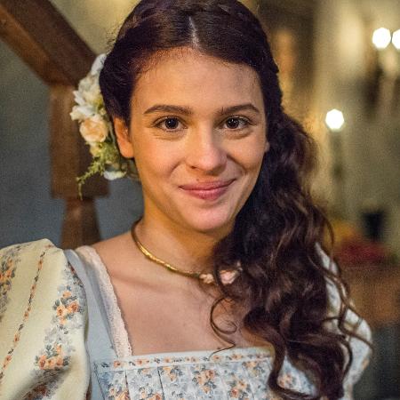 Lara Tremouroux é Catarina em "Filhos da Pátria" - Estevam Avellar/Divulgação/TV Globo - Estevam Avellar/Divulgação/TV Globo