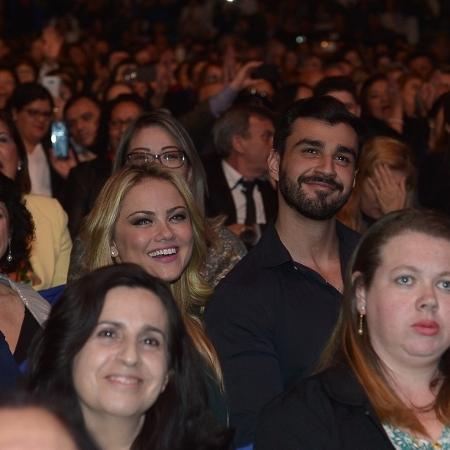 Ellen Rocche curte show de Roberto Carlos acompanhada - Francisco Cepeda/AgNews - Francisco Cepeda/AgNews