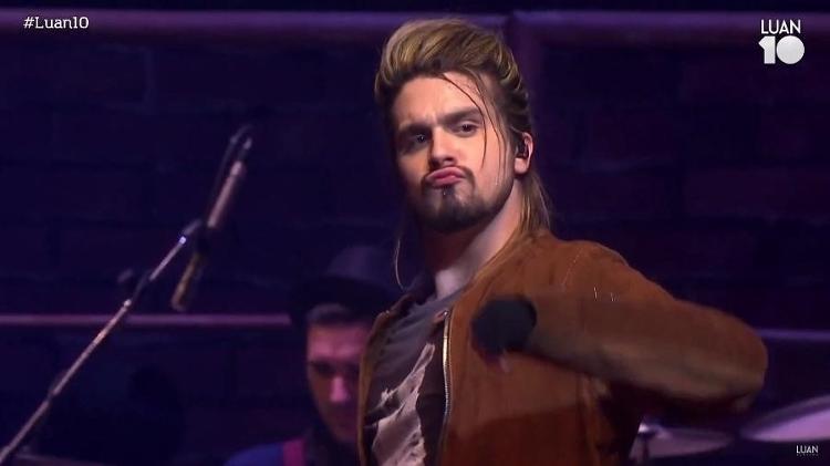 Luan Santana - Reprodução/Globo - Reprodução/Globo