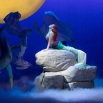 Fabi Bang caracterizada como Ariel para o musical "A Pequena Sereia" - João Caldas/Divulgação