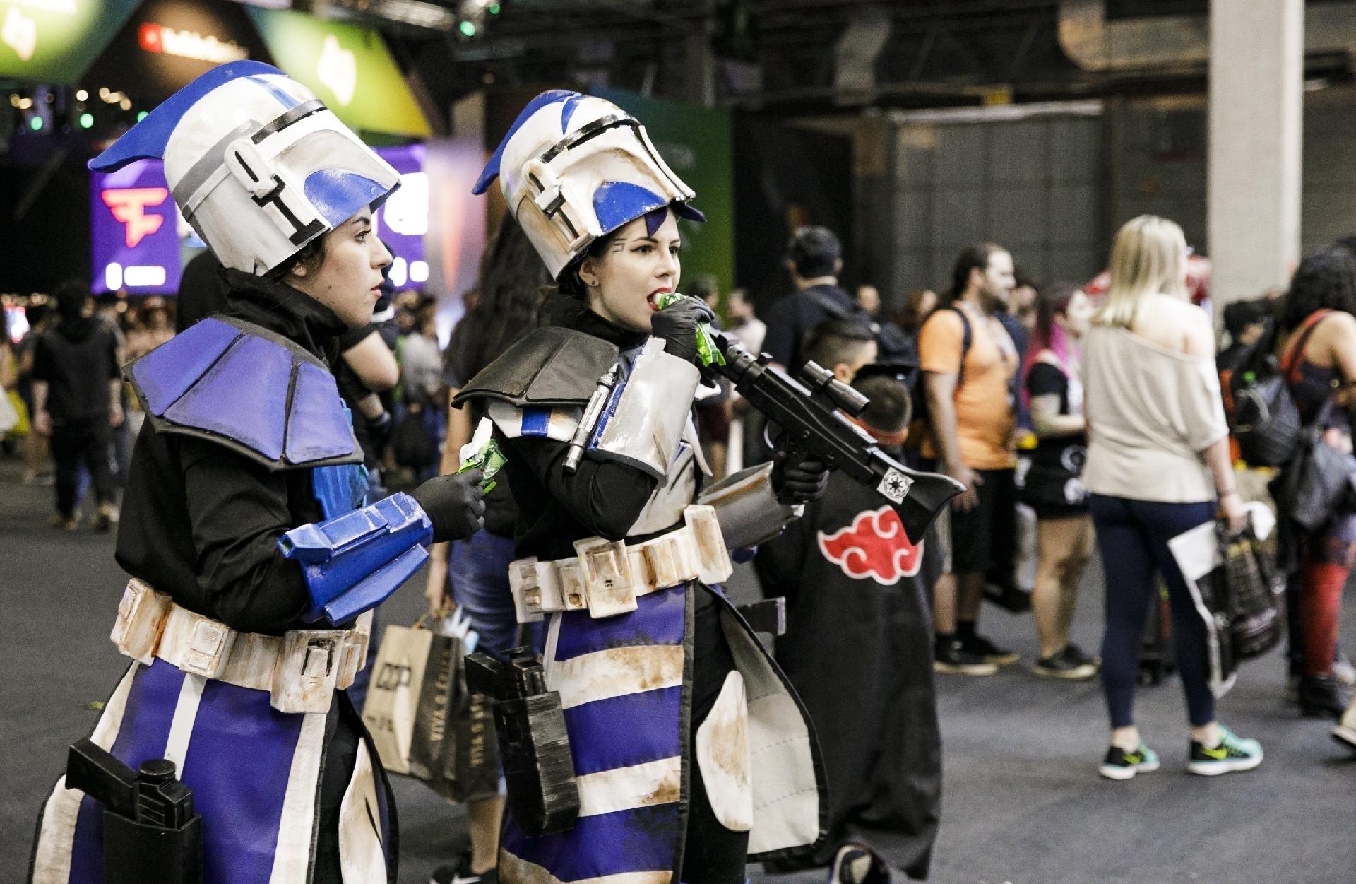 Cosplayers na CCXP 2018 - Mariana Pekin/UOL