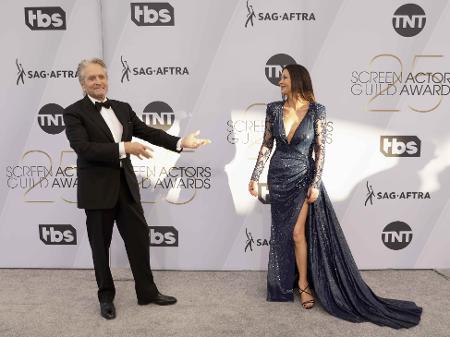 Michael Douglas e Catherine Zeta-Jones no SAG Awards - REUTERS/Monica Almeida
