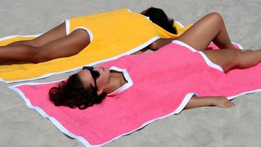 Biquíni-toalha virará tendência? - Reprodução/Instagram