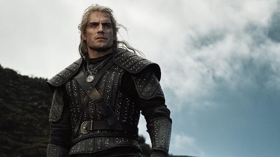 Henry Cavill como Geralt de Rivia em The Witcher - Divulgação