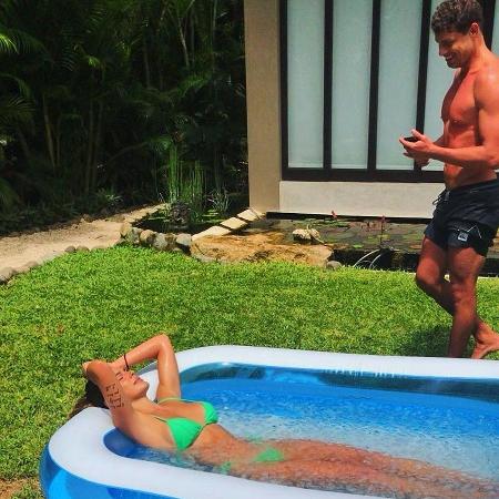 Mariana Goldfarb e Cauã Reymond aproveitam dia na Costa Rica - Reprodução/Instagram