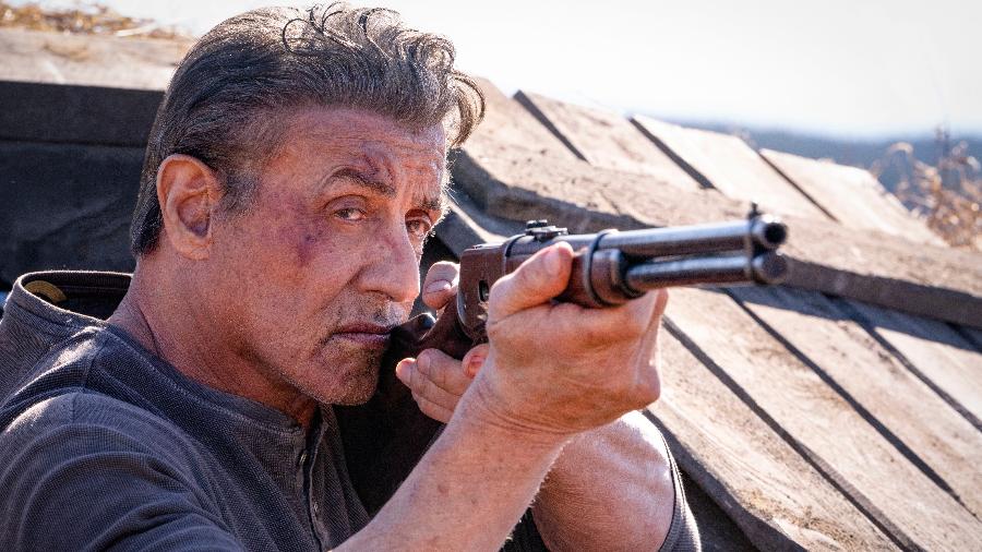 Sylvester Stallone em cena de Rambo: Até o Fim (2019) - Yana Blajeva/Divulgação
