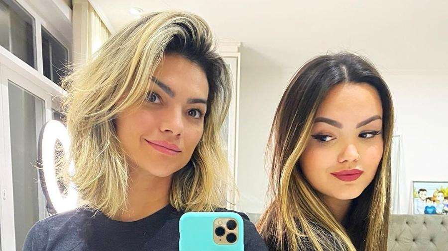 Kelly Key teve o cabelo cortado pelo filha Suzanna Freitas: "Eu gostei!", disse a cantora no Instagram - Reprodução/Instagram