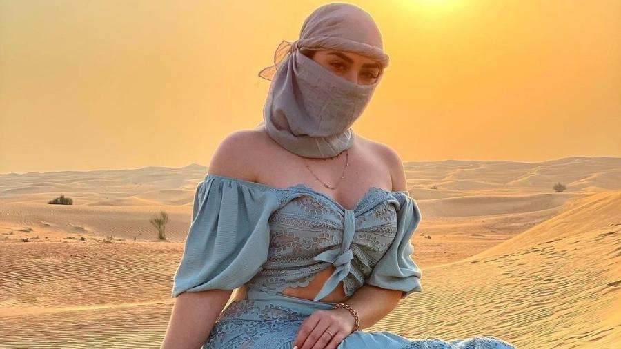 Naiara Azevedo está de férias em Dubai, nos Emirados Árabes - Reprodução/Instagram