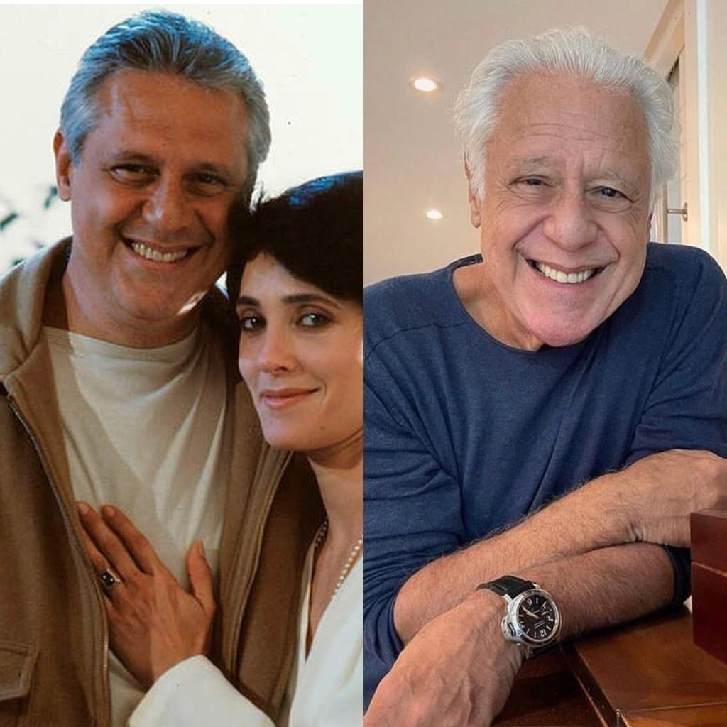 Antonio Fagundes viveu Otávio Jordão em "A Viagem" - Acervo / TV Globo / Reprodução / Instagram