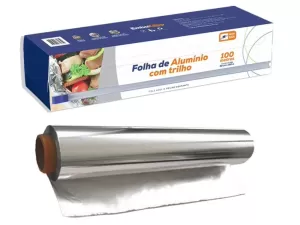 Folha de papel alumínio para assar e congelar - Embakeep - Divulgação - Divulgação