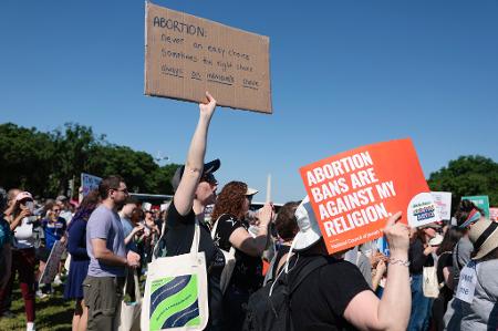 Grupo judaico pró-aborto protesta em Washington DC