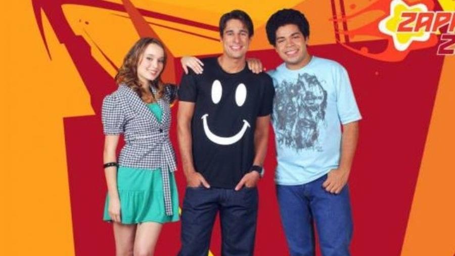 Thays Gorga, Rafael Baronesi e Robson Nunes eram apresentadores do Zapping Zone