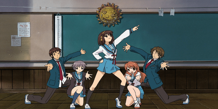 Anime "The Melancholy of Haruhi Suzumiya"