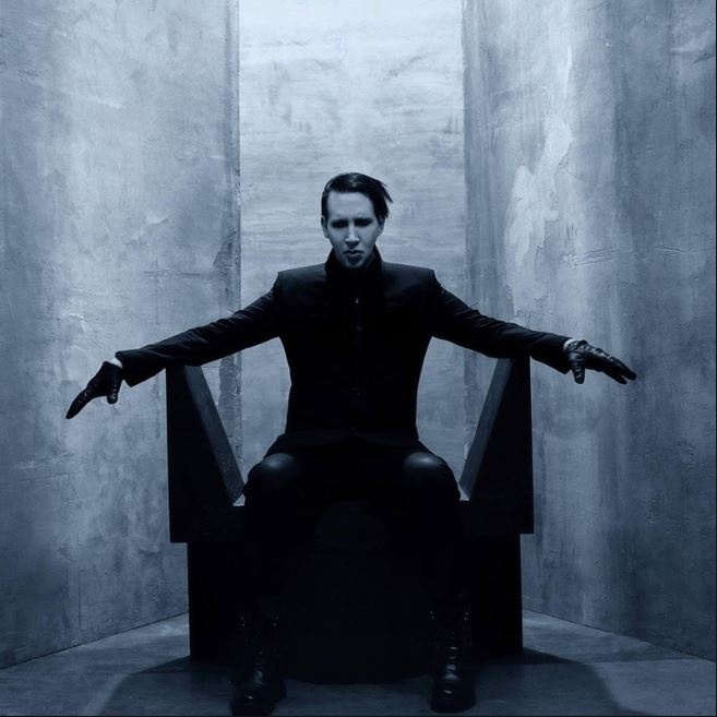 Marilyn Manson em foto de divulgação do álbum "The Pale Emperor" (2015) - Nicholas Alan Cope/Divulgação