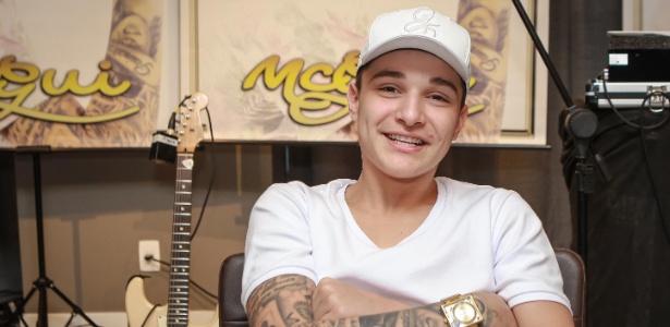 O cantor MC Gui, de 18 anos  - Raphael Castello/AgNews
