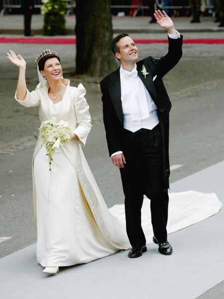 2002 - Princesa Martha Louise e Ari Behn, da Noruega - Getty Images