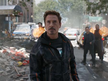 Robert Downey Jr. em cena de "Vingadores: Guerra Infinita" - Reprodução