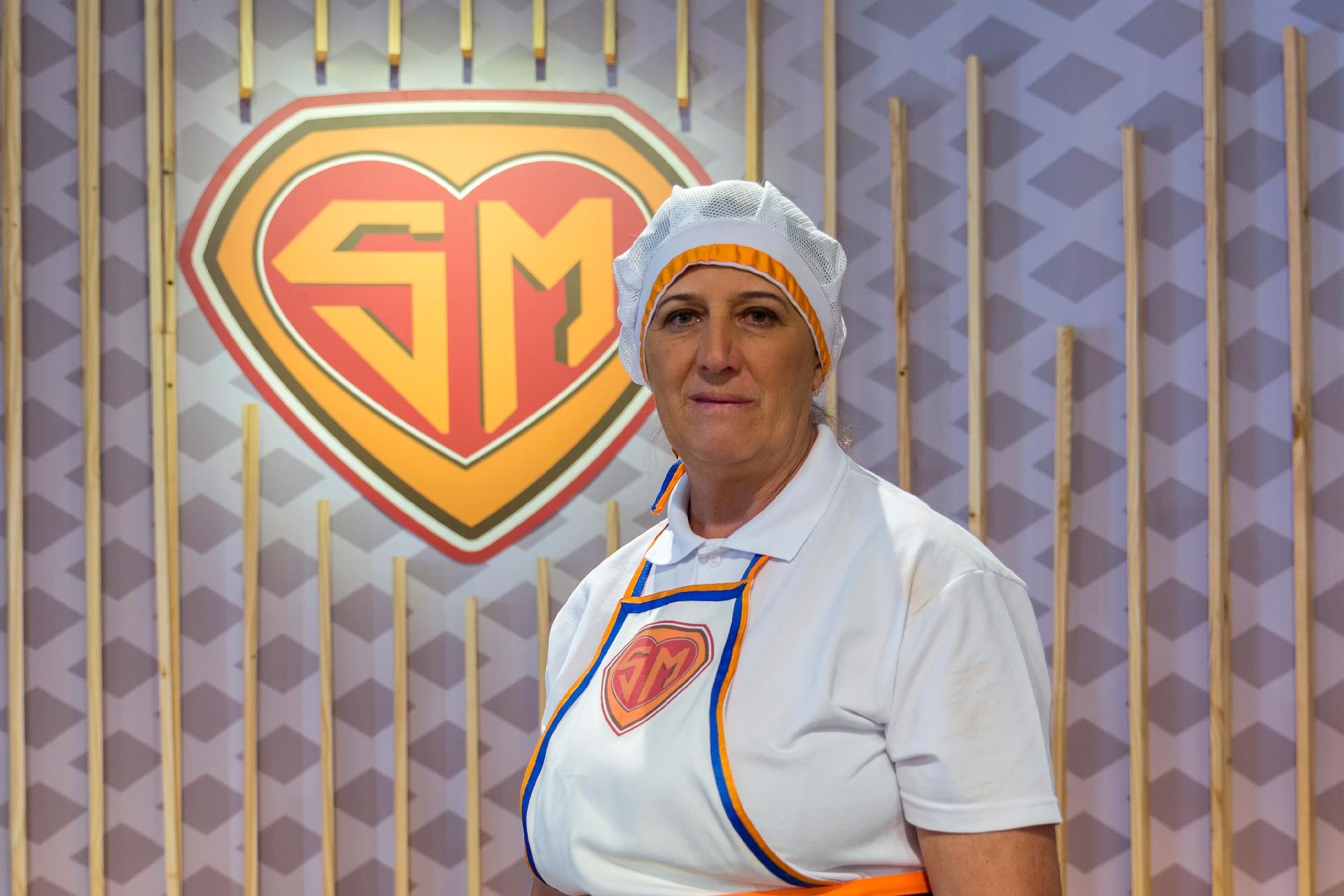 Maria Anilda Berger, 54 anos, merendeira da EMUEF Baixo Rio Pantoja, em Santa Maria de Jetibá (ES) - Carlos Henrique Santos/Eye Photo Estudio