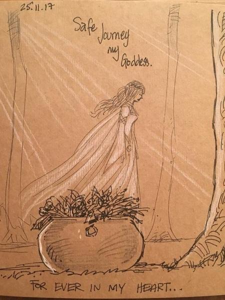 Desenho - 1 - Gary Andrews/Arquivo Pessoal - Gary Andrews/Arquivo Pessoal