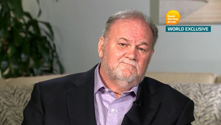 Thomas Markle, pai de Meghan Markle - Good Morning Britain/ITV - Good Morning Britain/ITV