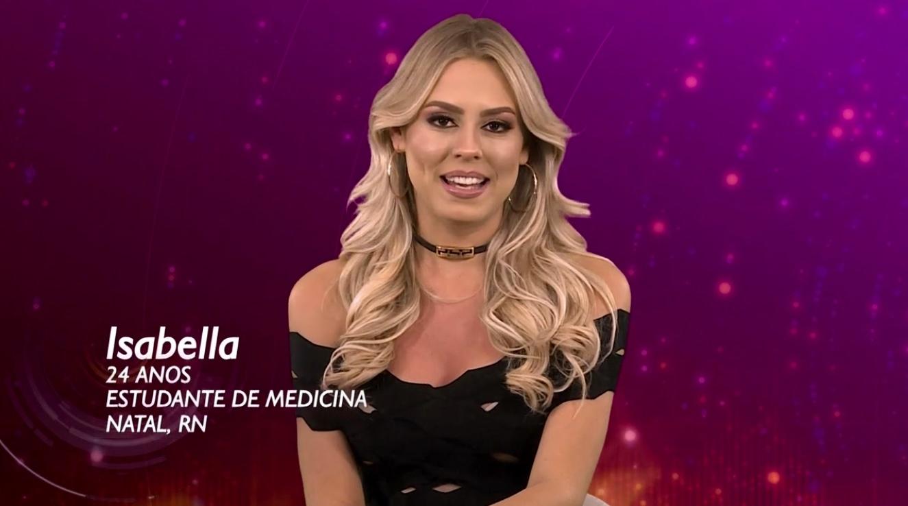 Isabella é a décima primeira participante do ?BBB19? - Reprodução/TVGlobo
