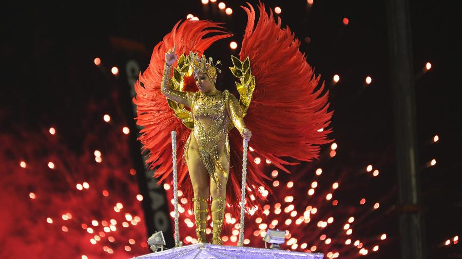 Viradouro no Desfile das Campeãs em 2019 - Lucas Landau/UOL