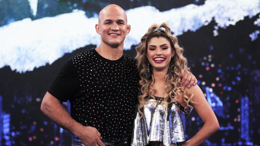 Junior Cigano e  Ana Paula Guedes na Dança dos Famosos 2019 - Joca Costa/TV Globo