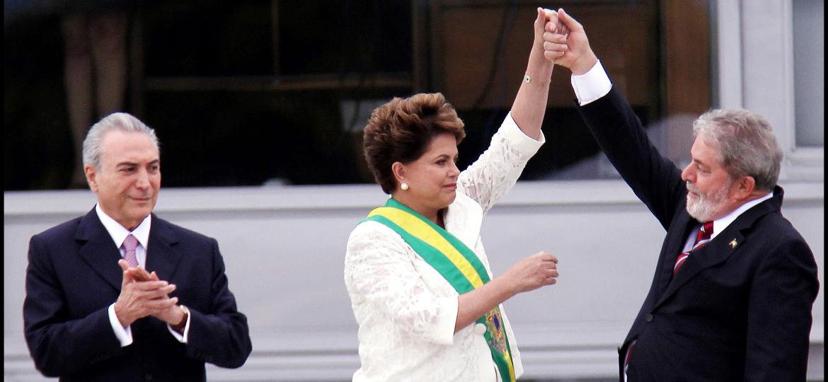 Posse da presidente Dilma, um dos momentos retratados em Democracia em Vertigem - Divulgação/Netlfix