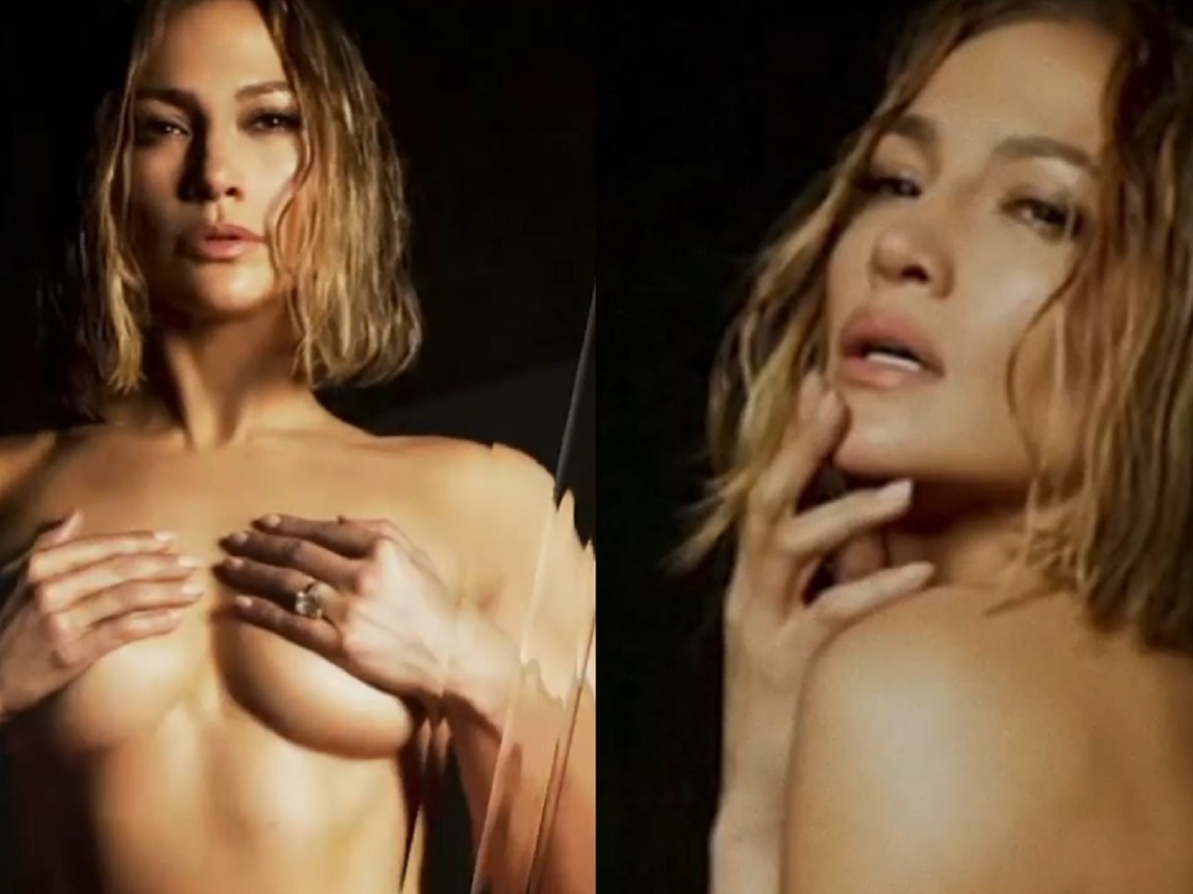 Jennifer Lopez aparece nua em teaser da nova música