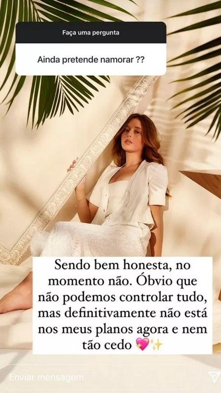 Duda Reis descarta romance - Reprodução: Instagram - Reprodução: Instagram