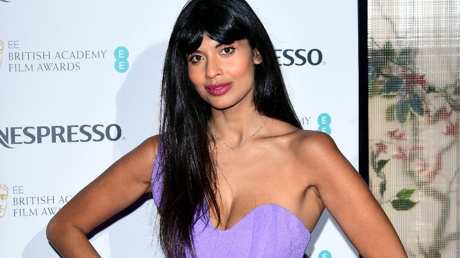 A atriz britânica Jameela Jamil recusou um papel em "You" por não fazer cenas de sexo - Ian West/PA Images via Getty Images