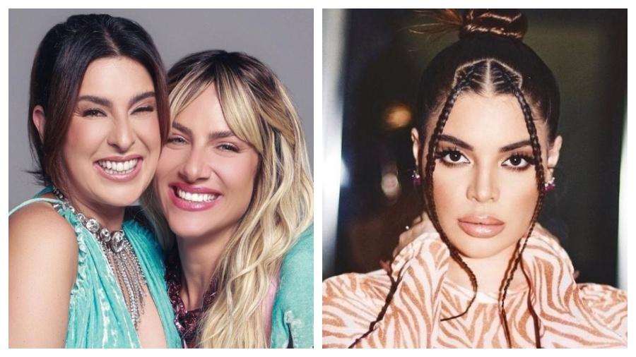 Giovanna Ewbank e Fernanda Paes Leme descobriram que foram removidas dos melhores amigos da Gkay no Instagram - Reprodução