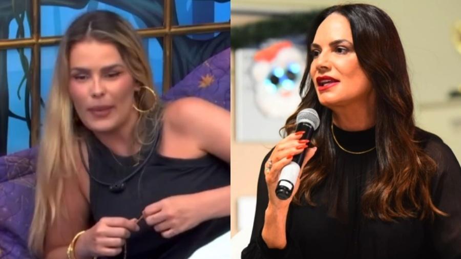 Yasmin tratou sobre uma traição e Luiza Brunet se surpreendeu