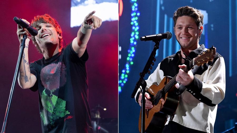 Louis Tomlinson e Niall Horan, ex-integrantes do One Direction, fazem shows no Brasil neste ano