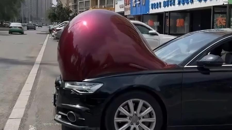 Bolhas em carros na China