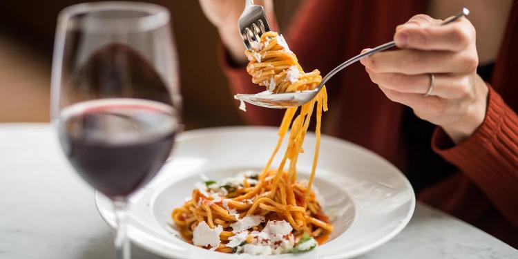 Massa do Cafe Altro Paradiso, em Nova York