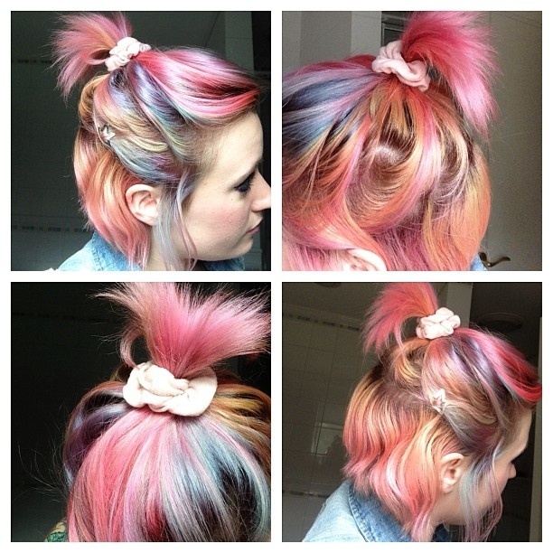 Tye Dye Hair - Reprodução/Instagram/@thricel3al3e
