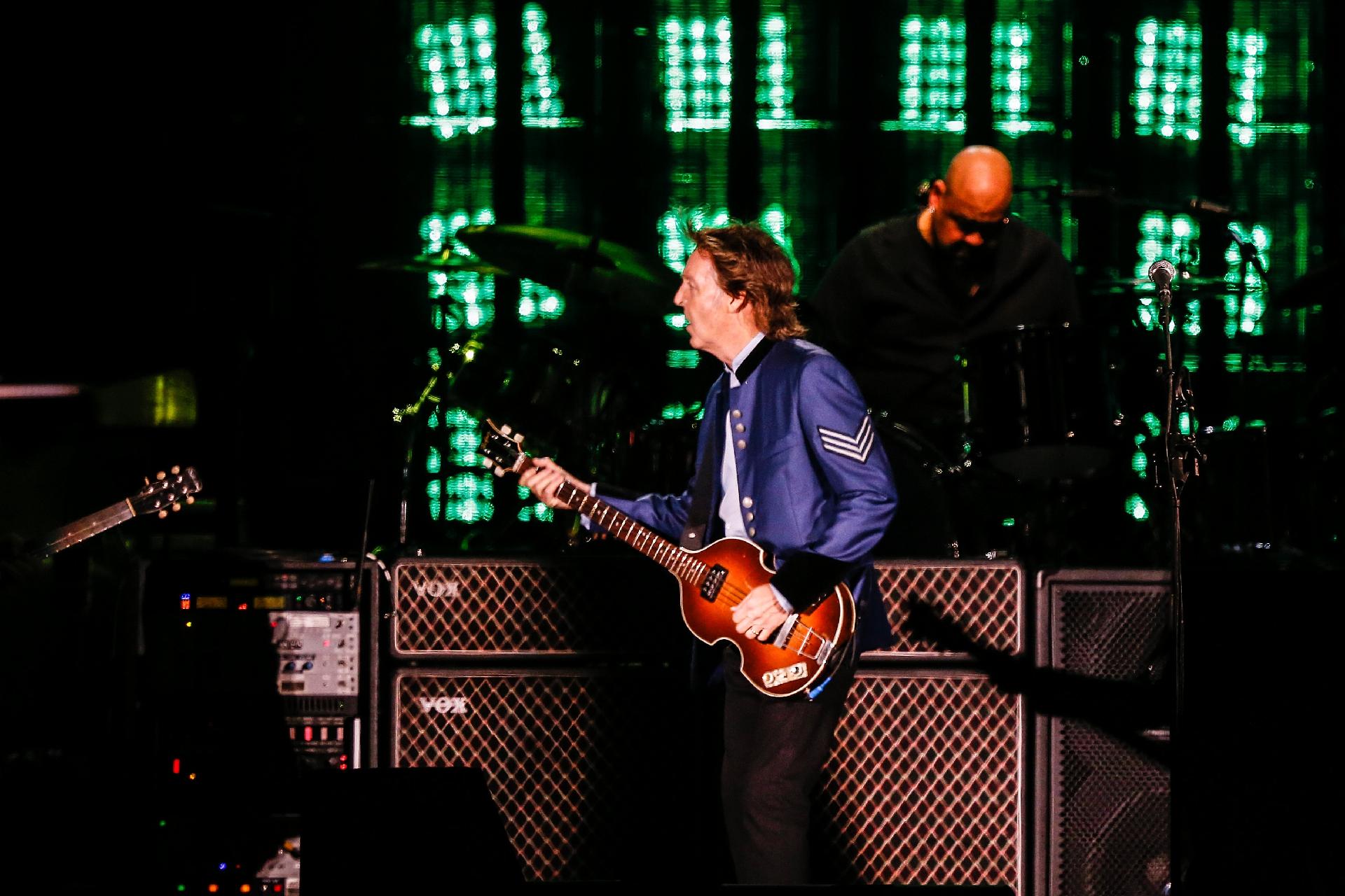 Show do cantor Paul McCartney, no estádio Allianz Parque, em São Paulo - Lucas Lima/UOL
