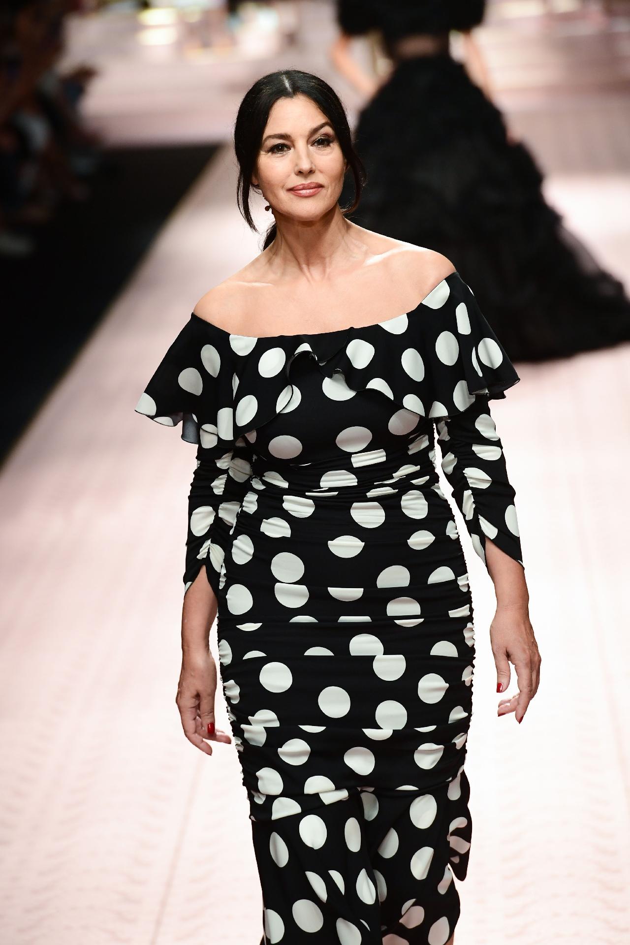 Desfile Dolce & Gabbana - Monica Bellucci - AFP