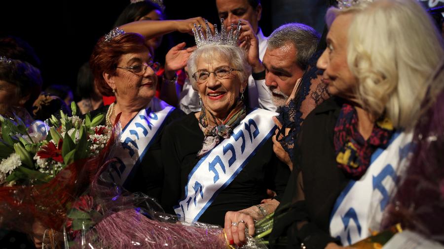 Tova Ringer, 93, é celebrada em Israel - Corinna Kern/Reuters