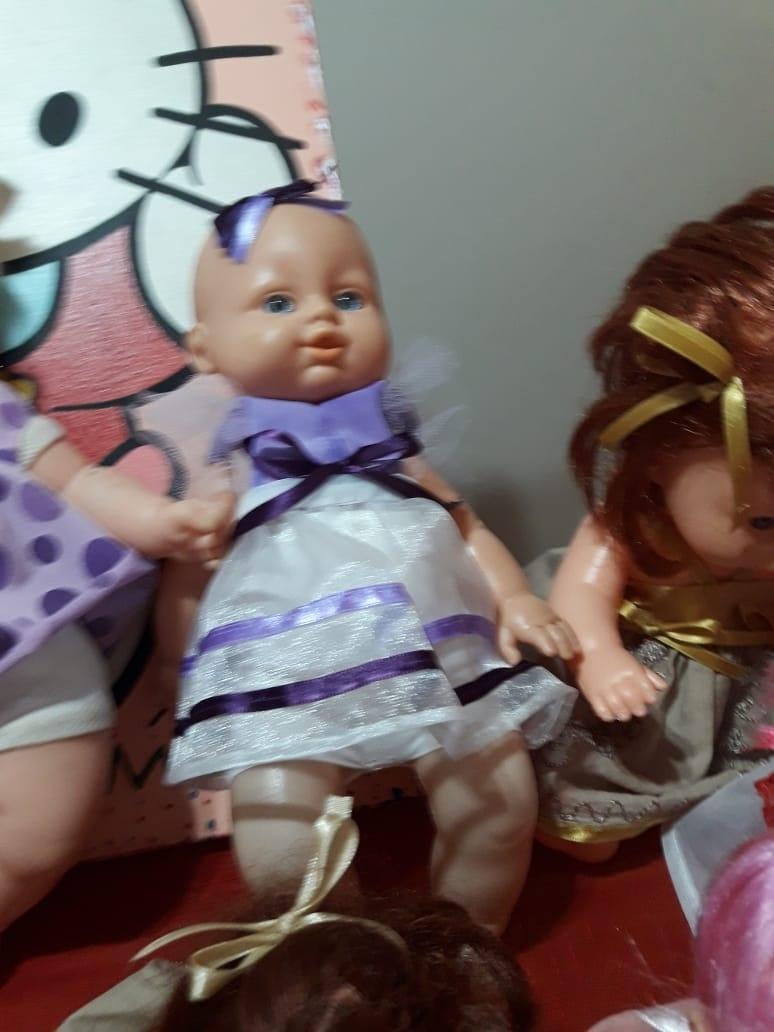 Confira algumas das bonecas já reformadas pela iniciativa - Acervo pessoal