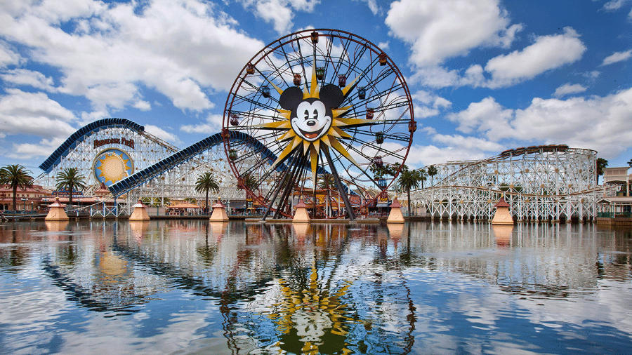 A Disneyland Resorts, em Anahein (EUA) - Reprodução/Disney