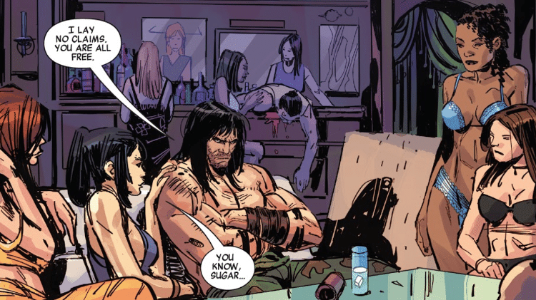 Conan liberta escravas sexuais em Porto Alegre - Reprodução/Marvel - Reprodução/Marvel
