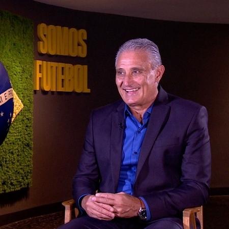 Tite concede entrevista ao Esporte Espetacular - Divulgação