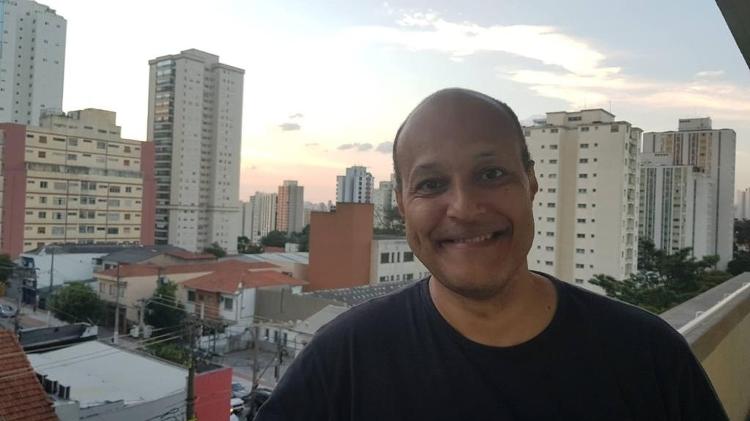 Emerson na primeira internação, em abril de 2019, antes da quimioterapia - Arquivo pessoal - Arquivo pessoal