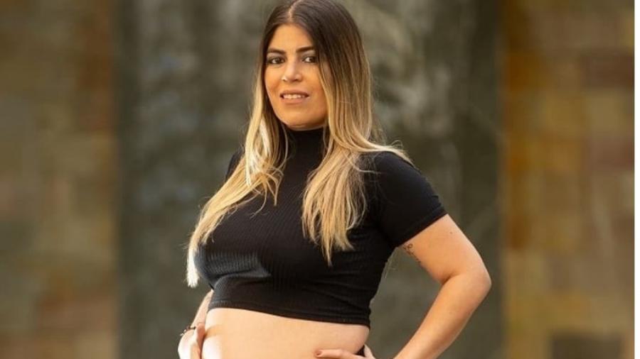 Raquel Pacheco está grávida de gêmeas, do relacionamento com o ator Xico Santos - Imagem: Reprodução/Instagram@bsurfistinhaoficial