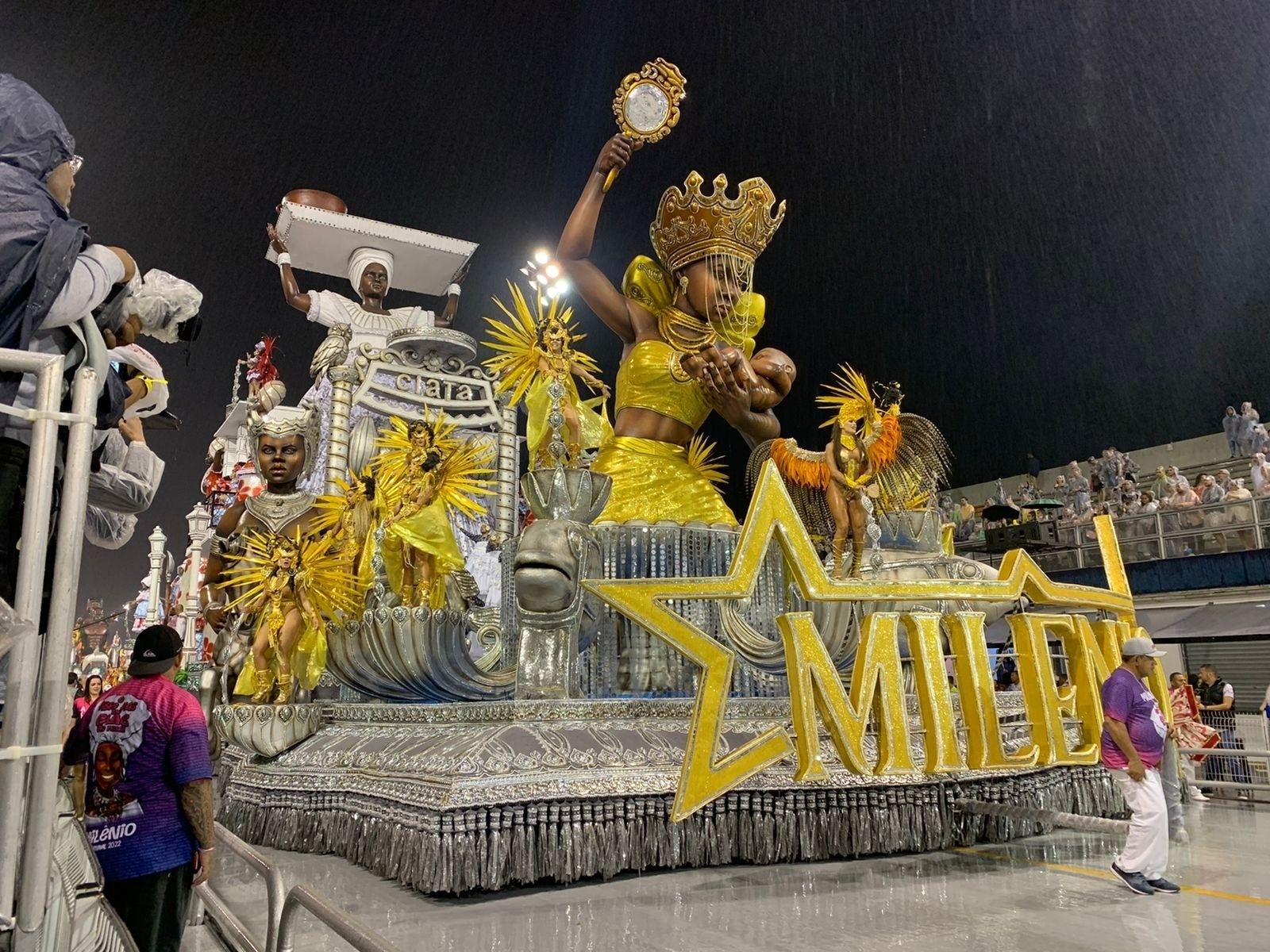Desfile da Estrela do Terceiro Milênio, campeã no Grupo de Acesso I - Bruno Laurato/Colaboração para o UOL